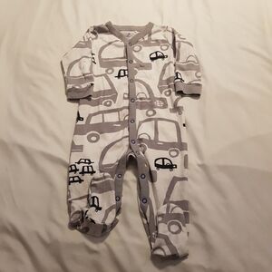 Next baby size 9-12 months sleeper baby car footie